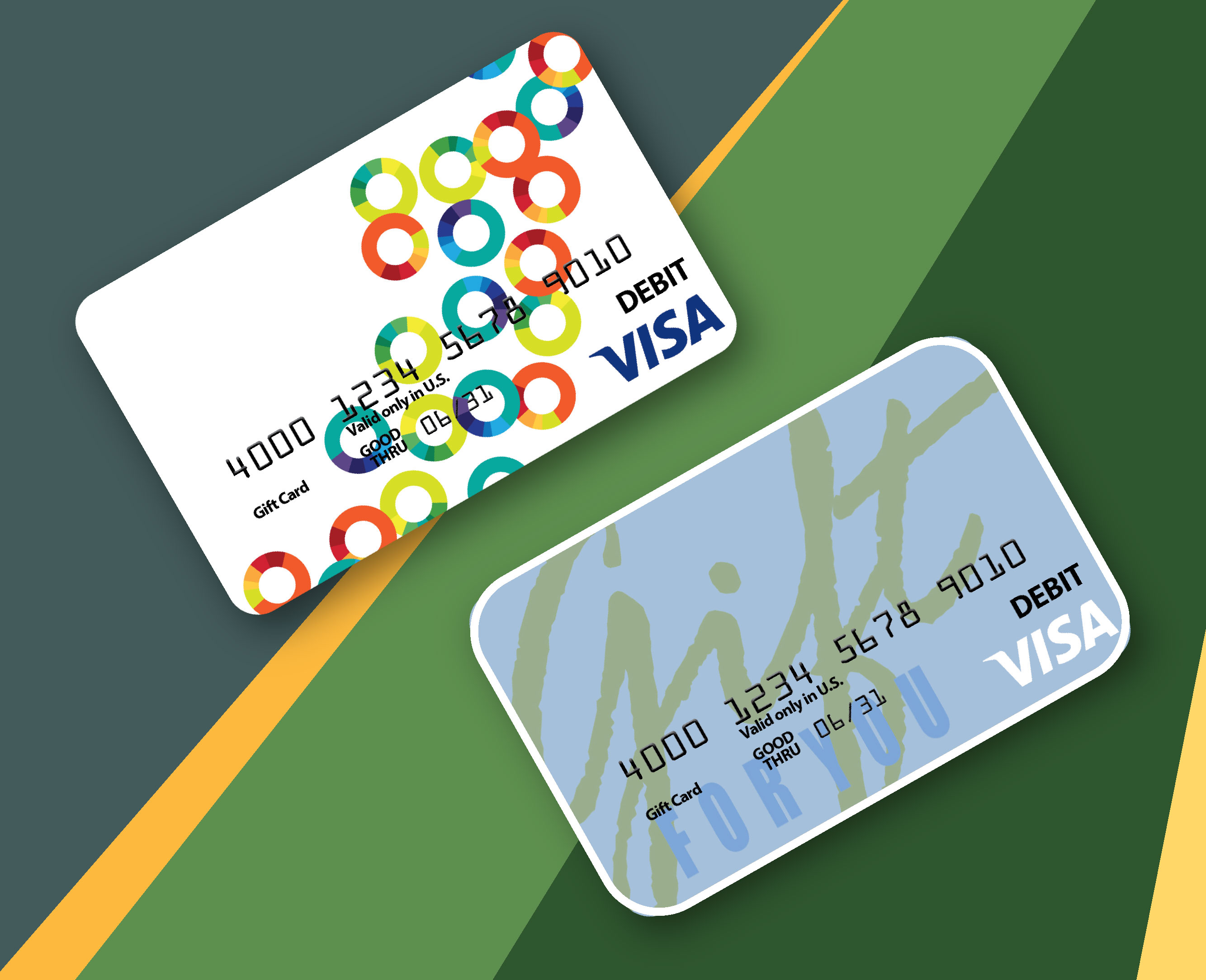 Summer visa gift card images